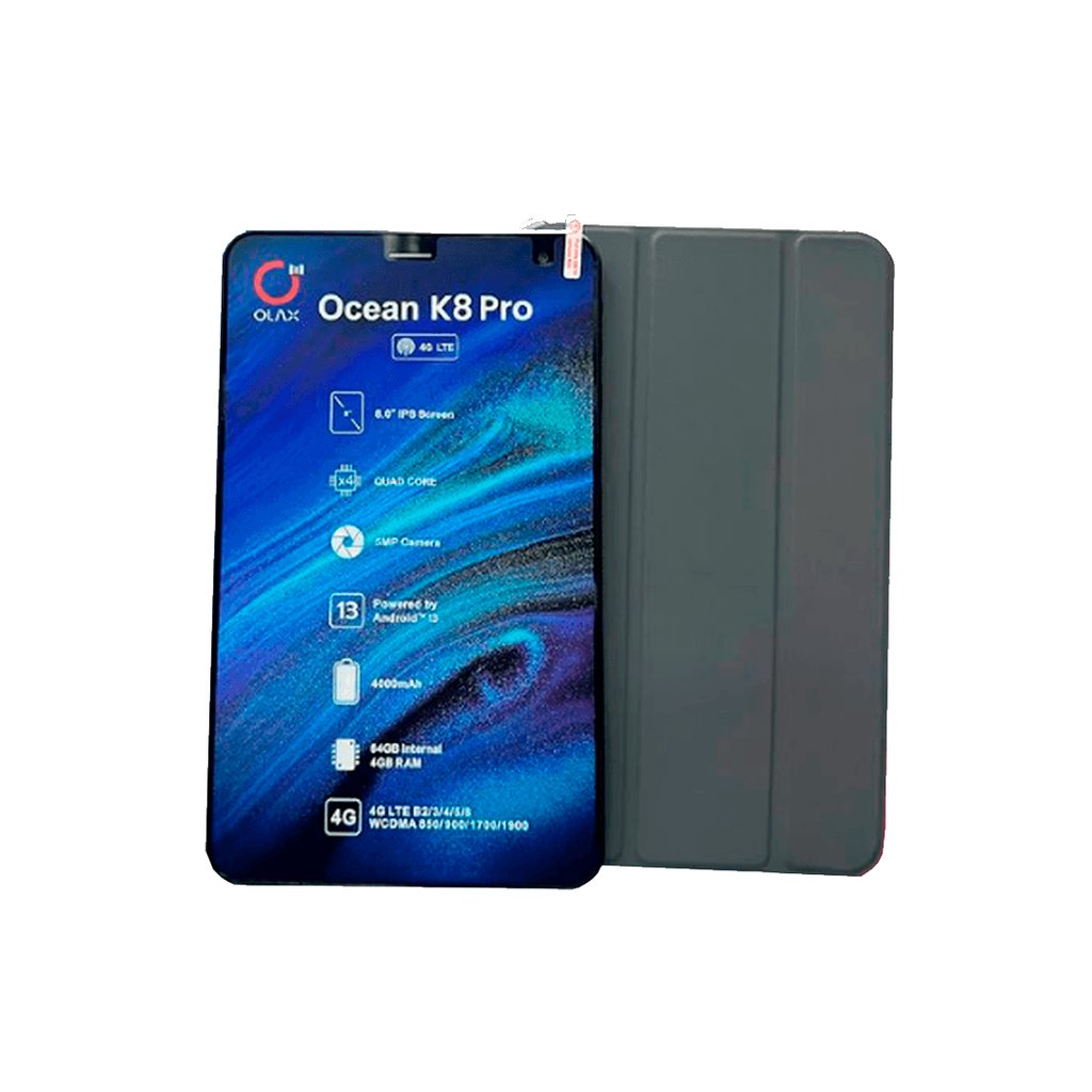 Olax Tablet | Ocean K8 Pro | 8" | 4GB + 64GB | LTE